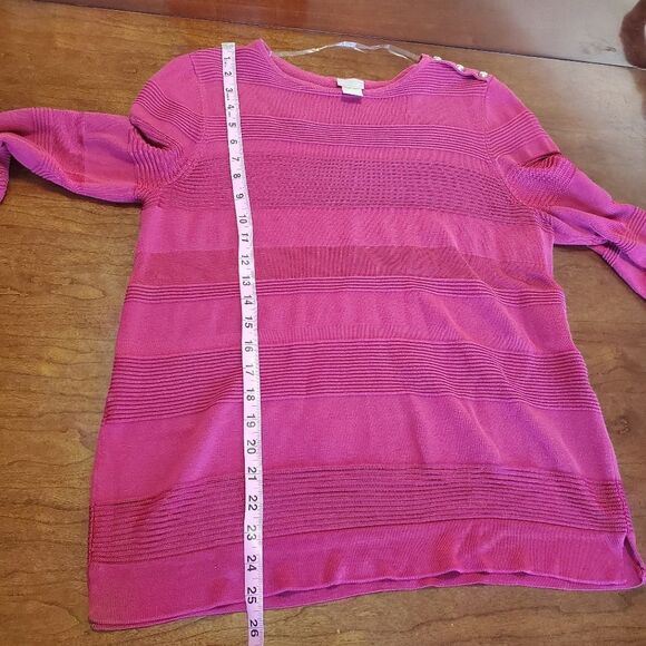 5/$20 Chico's Women's Top Size 1 - Picture 3 of 7